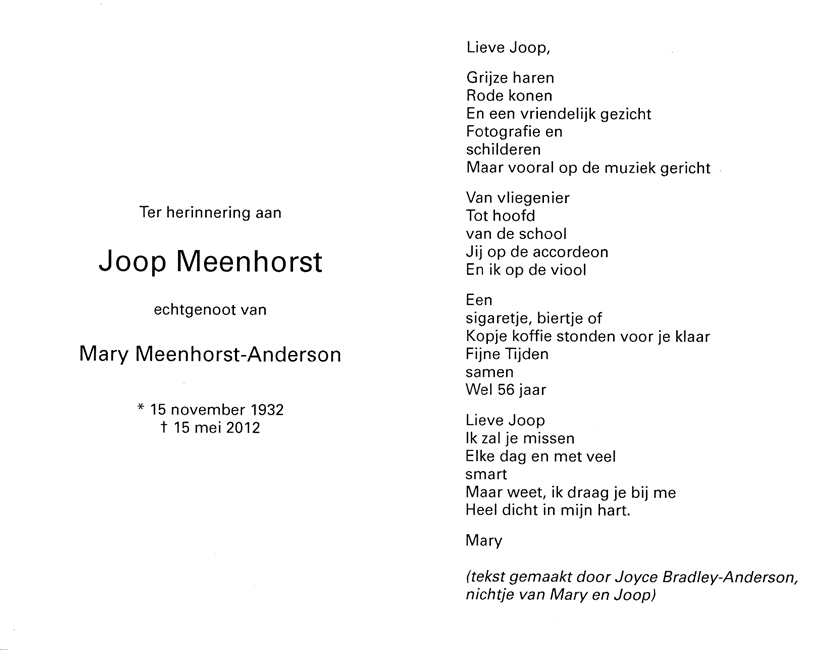 Joop Meenhorst